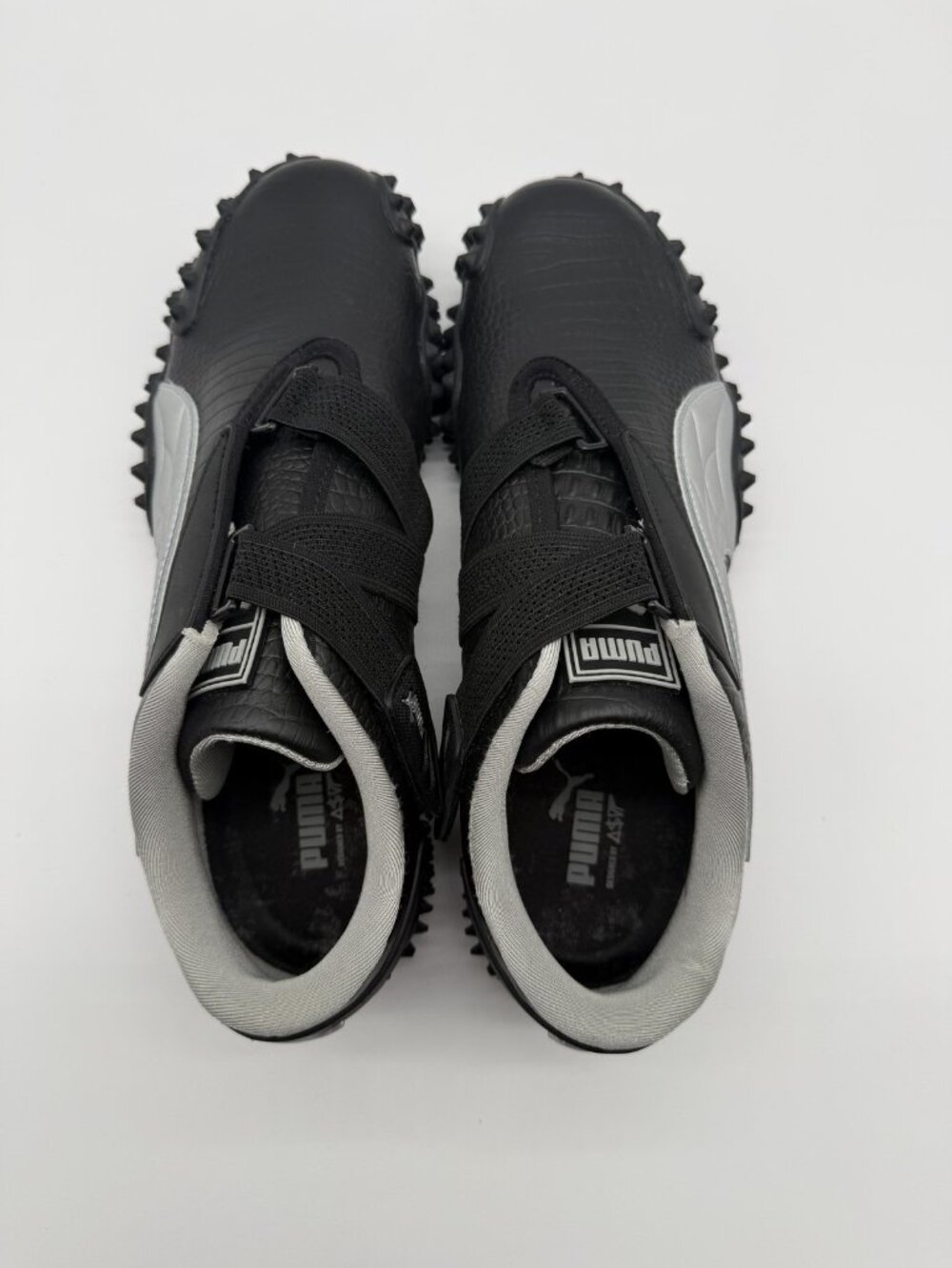Puma X A$AP ASAP Rocky Mostro Men's Size 8.5 Black Silver Sneakers 404408-01 - Picture 6 of 9